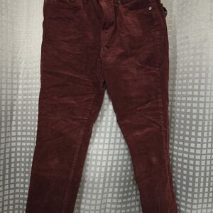 Banana Republic Factory Women's Burgundy Corduroy Pants